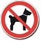Les chiens sont interdits
